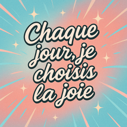 Les Bienfaits scientifiques des Affirmations Positives : Ce Que la Science Vous Révèle 🌟 7 Citation Chaque jour, je choisis la joie avec ondes lumineuses pour les affirmations positives