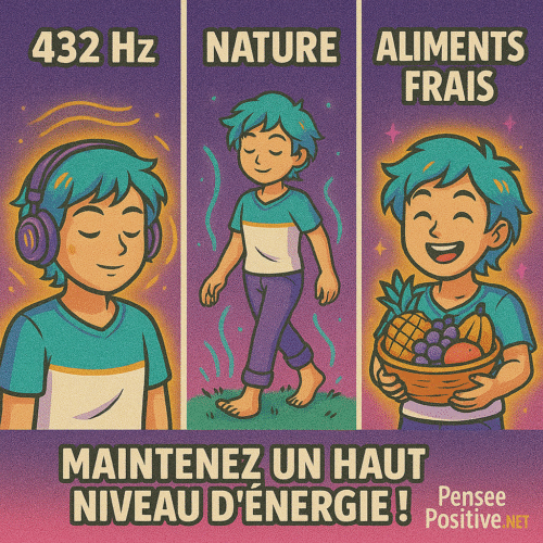 7 Minutes pour augmenter son taux vibratoire et Changer Votre Vie (Sans Blabla, Juste de la Science) 12 astuces maintenir taux vibratoire haut