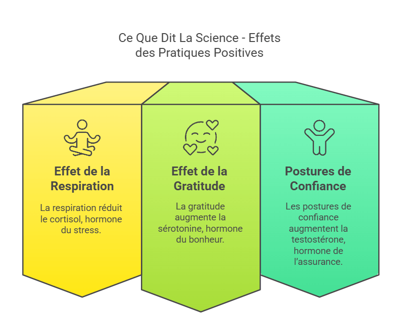 7 Minutes pour augmenter son taux vibratoire et Changer Votre Vie (Sans Blabla, Juste de la Science) 5 Ce que la science dit des effets des pratiques positives