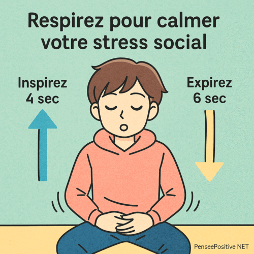 Comment se faire des amis quand on est timide : le guide complet đ 6 Respiration 4-6 pour rĂ©duire le stress social avant de parler