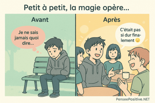 Comment se faire des amis quand on est timide : le guide complet đ 3 Personnage seul puis intĂ©grĂ© dans un groupe â progression relationnelle