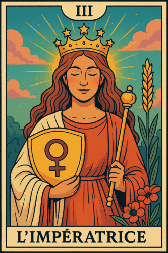Signification de 111 : ce que ce nombre essaie de vous dire (vraiment) 6 l'impératrice, arcane du tarot rélié à la symbolique du chiffre 111