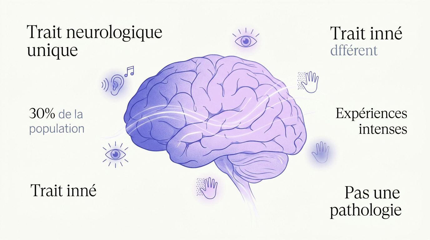 Gérer l'hypersensibilité sensorielle pour vivre en paix 3 Représentation neurologique du cerveau et des connexions sensorielles